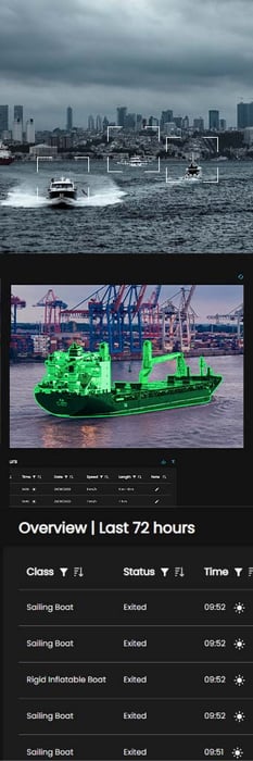 Automated ship recognition. Automated ship recognition.